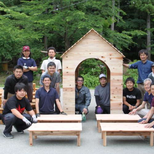 お父さんたちの木工プロジェクト！