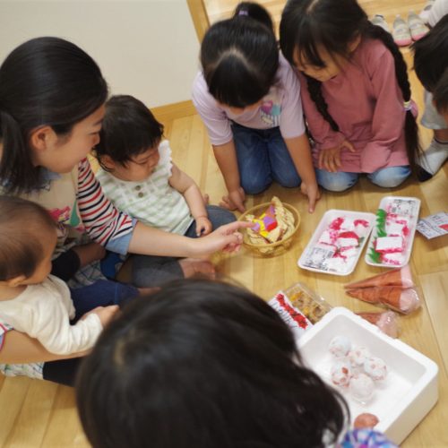 たいようマーケットの移動販売！？【パリス錦町保育園】