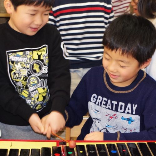 年長さんの楽器レッスン⁉【パリス錦町保育園】