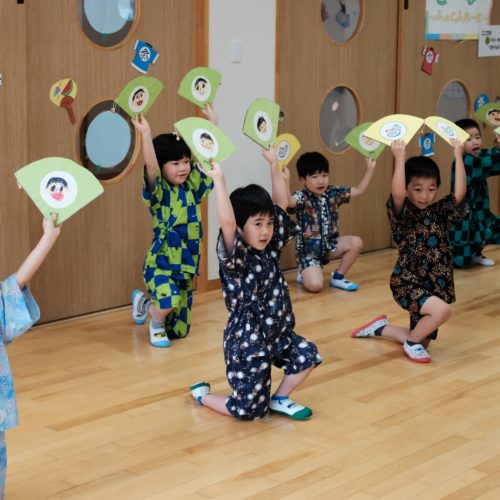 縁日ごっこ！（たいよう組ver.）【パリス錦町保育園】