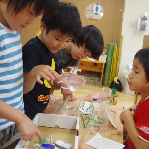 むしむしかがくかん開館！【パリス錦町保育園】