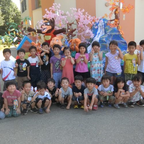 お祭りバイバイ！【パリス保育園】