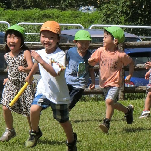 今年の運動会は…。【パリス保育園】