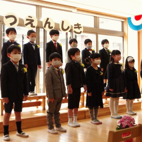 卒園式がありました【パリス錦町保育園】