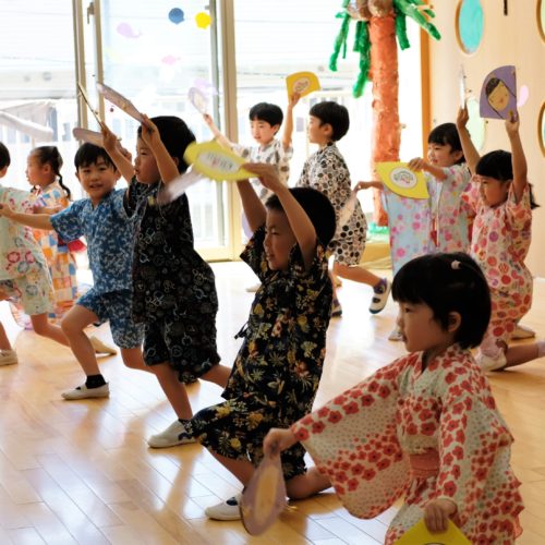 そして夏祭り当日！【パリス錦町保育園】