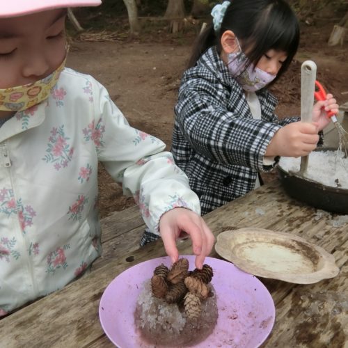 ぼうけんの森にも春がきた♪【パリス保育園】