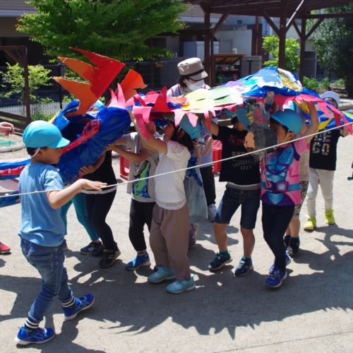 まだまだ泳ぐ⁉こいのぼり【パリス錦町保育園】