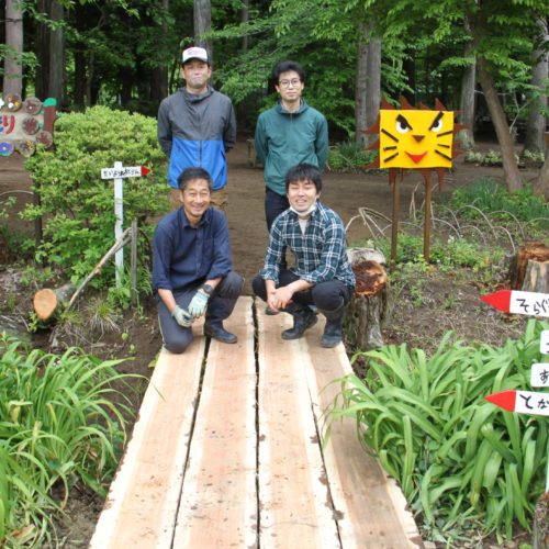 パパたち頑張ったよ！　【パリス保育園】