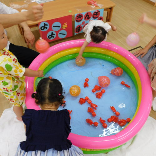 楽しかった夏祭り!【パリス榴岡保育園】 楽しかった夏祭り!【パリス榴岡保育園】