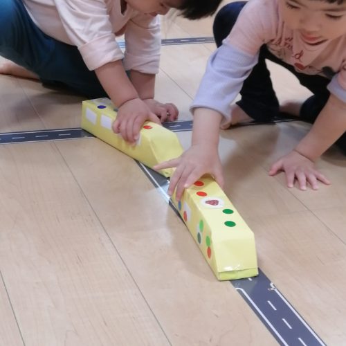 MY新幹線発車～！【パリス将監西保育園】