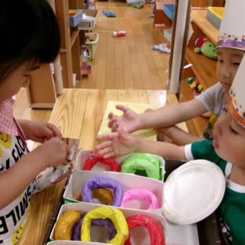 ドーナツ大好き‼ 【パリス保育園】