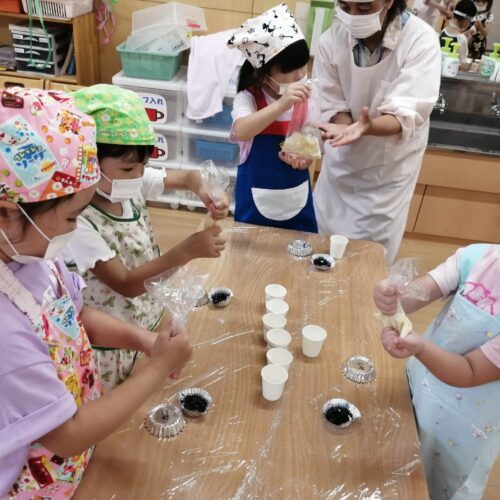 今月のカップケーキは…？【パリス将監西保育園】