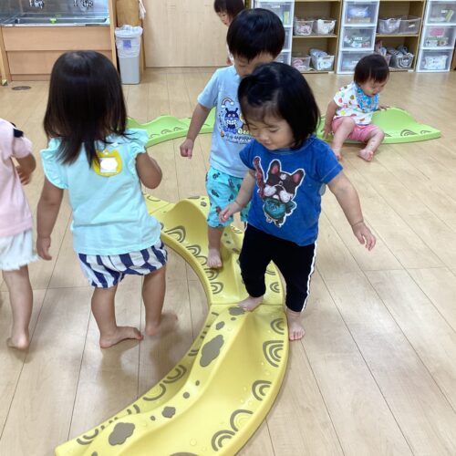 お気に入りのうんどう遊び！！【パリス将監西保育園】