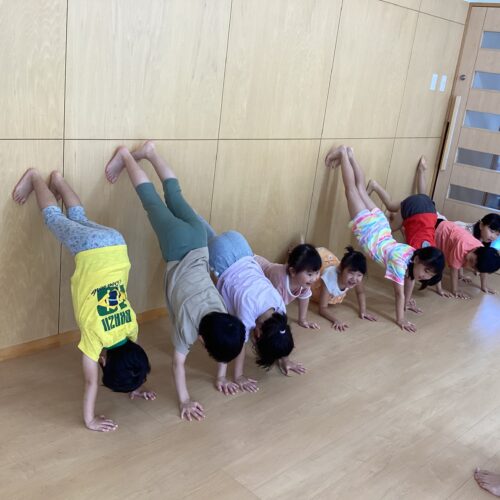 楽しかった体操教室！！【パリス将監西保育園】