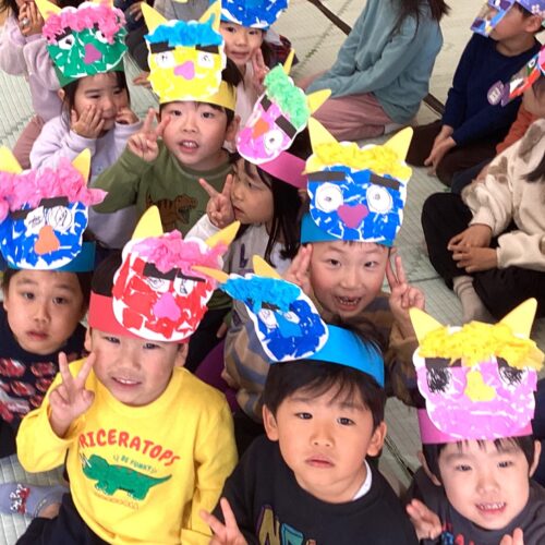 ドキドキ鬼退治👹🥜【パリス将監西保育園】