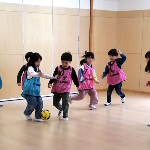 最後のサッカー教室だよ⚽🥅⚽【パリス将監西保育園】