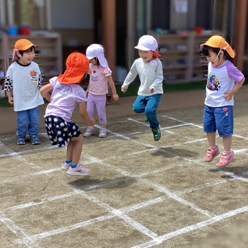 9マス鬼ごっこ !？👹【パリス将監西保育園】