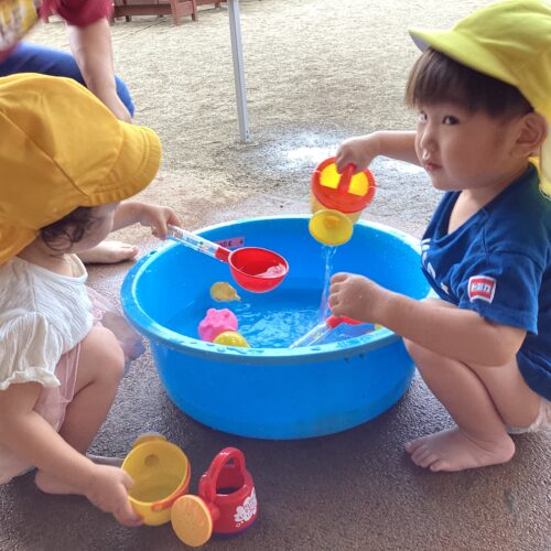 水遊び楽しいね!🤽【パリス将監西保育園】 水遊び楽しいね!🤽【パリス将監西保育園】
