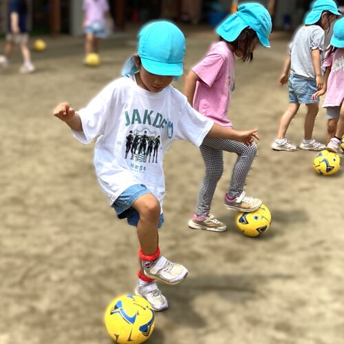 サッカー大好き～⚽【パリス将監西保育園】