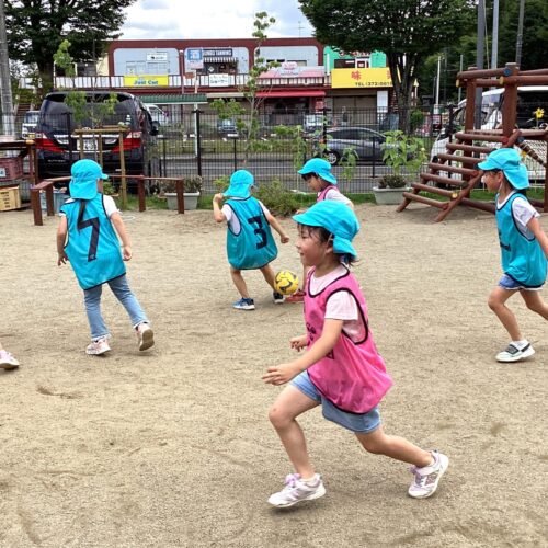 上手になったでしょ‼⚽【パリス将監西保育園】