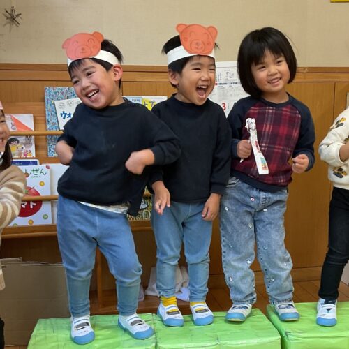 発表会ごっこ楽しいよ⭐【パリス保育園】